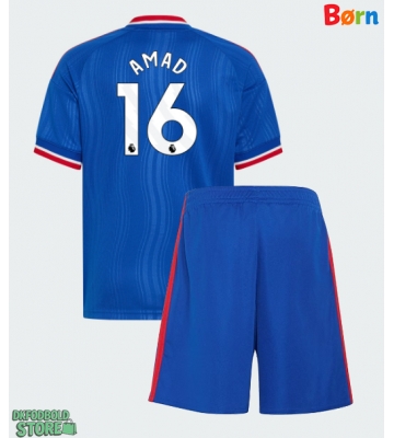 Manchester United Amad Diallo #16 Replika Babytøj Udebanesæt Børn 2026-27 Kortærmet (+ Korte bukser)